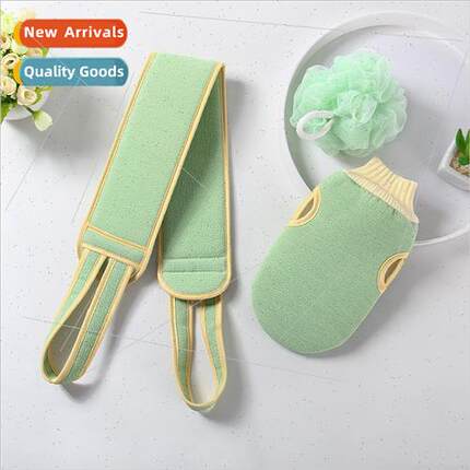 Bath Towel Adult Mud Scrubbing Pull Back Strips Bath Gloves