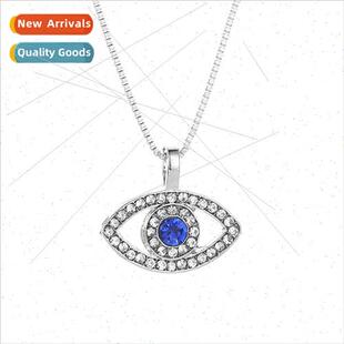 Necklace Beiver Devil Eye Necklace Creative Blue Eyes Drilli