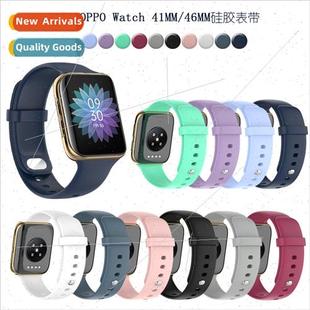B46mm Smartwatch Silicone Wri 适用Oppo BReplacement Watch
