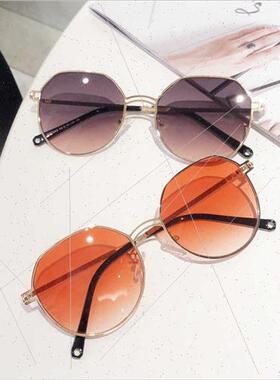 2019 metal round frame sunglasses retro ocean piece nd sungl