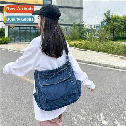 terary wind casual shoulder bag female Korean ins college st