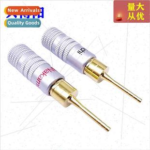 plated banana 2MM copper str free gold solder Nakamichi plug