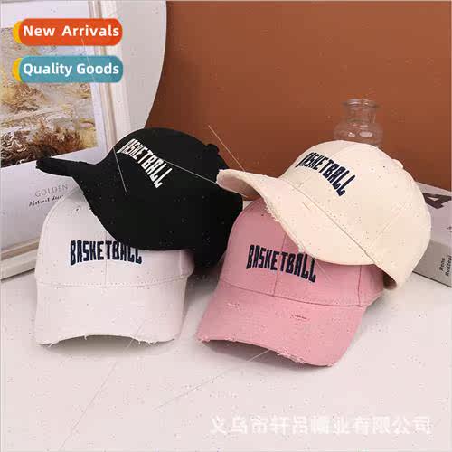 tide hole shading duck tongue cap female Korea simple leisur