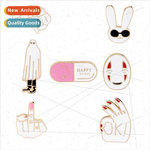 Europe creative capsule rabb brain OK gesture middle finger