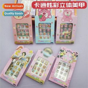 nail girls stickers cartoon fing cute Children