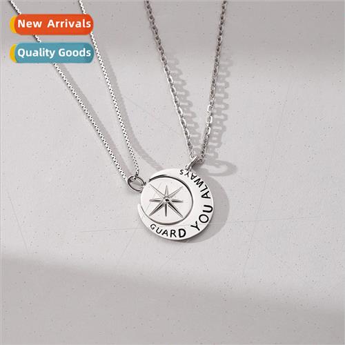 Guardian Couple Necklace Men Women Pair Fashion mple Star Br