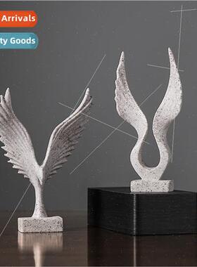 Cute mini roc wings resin crafts living room bedroom study r