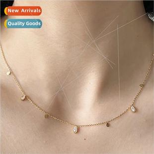 necklace female hundred Fashion simple tassel col exquise