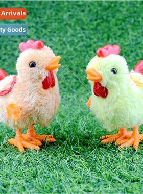 clockwork chicken plush rooster model clockwork wind-up chic