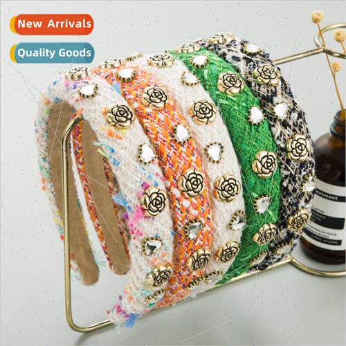 Hair bands Korean cloth headband female ins wind wide side h