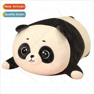 lying short cushi plush pillow panda Panda doll