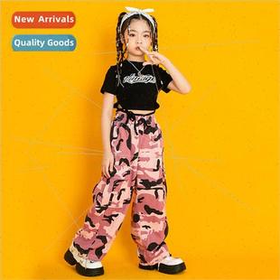 Costume Hip Hop Girls Kids Dance Set hiph Jazz