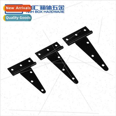 Wooden Door Fence T Hinge Baked Black Packing Box T Hinge Do