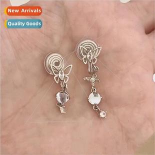 clips female bone butterfly hole ear Elf gentle