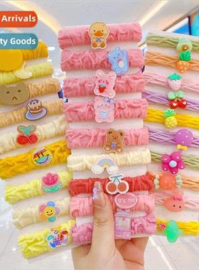 Korean children tie hair rubber bcute girls large intestine