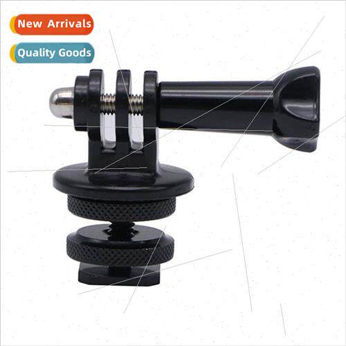 适用gopro DSLR camera cold shoe adapter hot shoe mount adapt