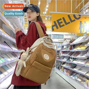 2023 Korea reduce Double large backpack burden cap shoulder