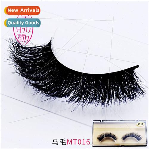 3D Horse Hair False Eyelash MT016/017 Natural Messy Thick Ey