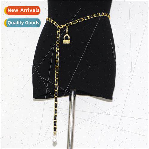 Waist Chain Female Belt Decoration Dresses Sub Design Pearl