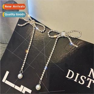 fairy ins适用round bow earrings mori face