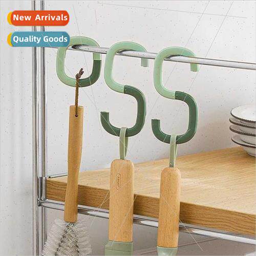 Multi-functional s-shaped hooks kchen hooks plastic spatula