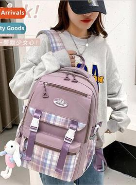 2022 schoolbag female Korean children girls heart large capa