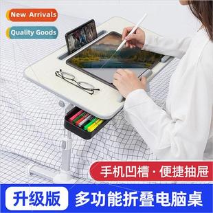 table folding laptop lazy bedroo Bed person desk