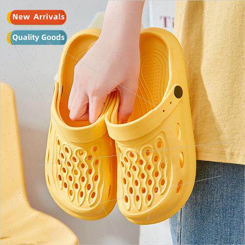 New external wear hole shoes female summer simple fashion ev