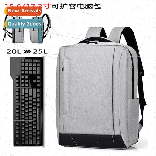Expansion computer bag 15.6 inch 17.3 inch shoulder bag men