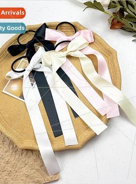 Ballet girl bow ribbon hair bhair rope simple versatile doub