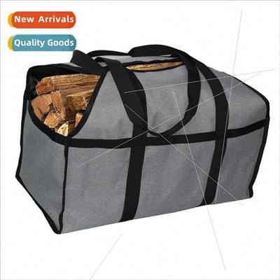 Durable Handheld Logging Bag Large Capacy Firewood Storage T