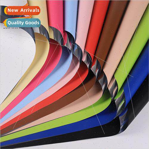 dopamine flow mirror art paper colorful flower wrapping pape