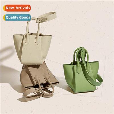 Bucket bag 2023 fall winter new winged bag leather women bag