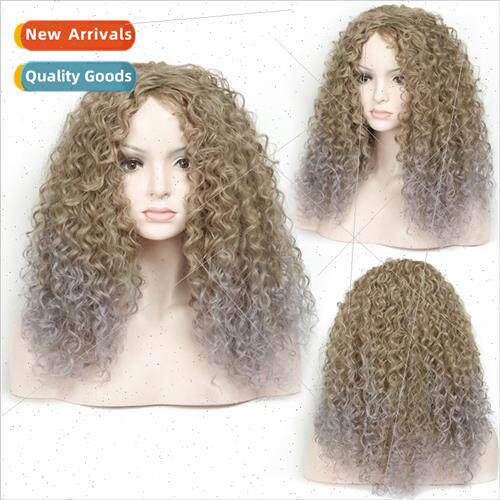Curly hair chemical fiber high temperature silk  US long hai