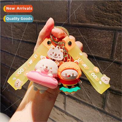 Gourmet General keychain pendant doll backpack keychain cart
