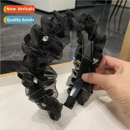 Toothed Fluffy Hairband 2023 Letter Wide Edge Hair Cards Hai