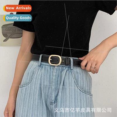 Ins HK ladies belt nd simple fashion pants belt female commu