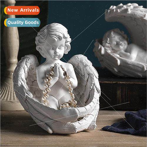 Doing old Europe resin girl wings angel ornaments decoration