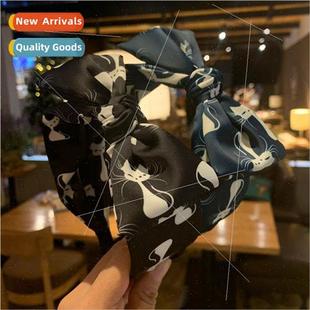 band cute collision cat wide color hair cross cartoon fairy