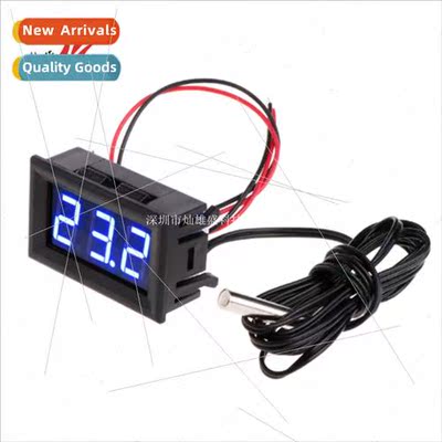 12V Embedded Digal Thermometer Digal Tube Display -50 110 Pr