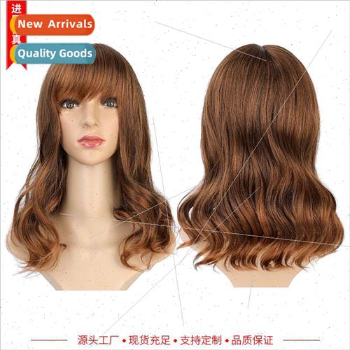 Europe wigs 适用women Long curly hair realistic natural Wigs