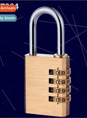 Combination lock solid brass combination lock 4 digs  box tr