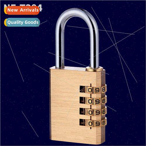 Combination lock solid brass combination lock 4 digs  box tr