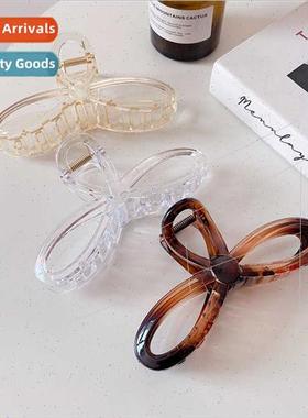 mple acrylic hair clips Korea advanced sense coiled hair gri