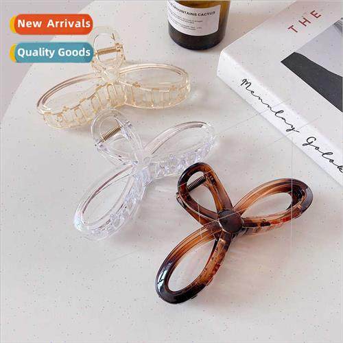 mple acrylic hair clips Korea advanced sense coiled hair gri