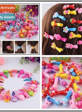 Korea cute children multi-color cartoon bb clip baby jewelry