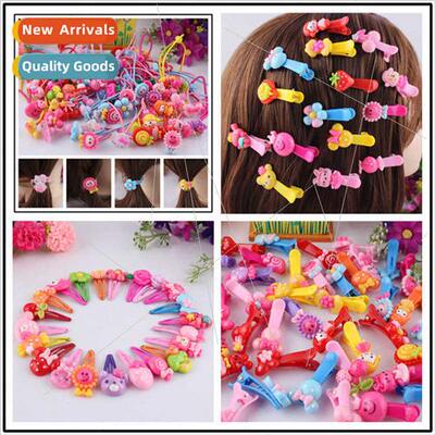 Korea cute children multi-color cartoon bb clip baby jewelry