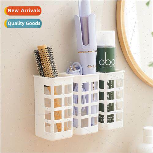 Storage basket curling iron hanging basket Plastic small bas