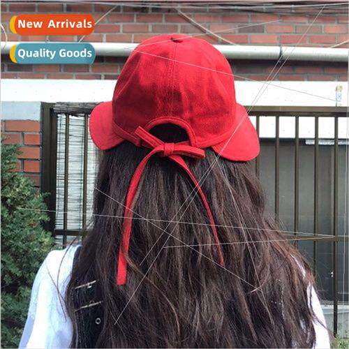 Korea ins sun hat cotton small red hat female pot hat spring