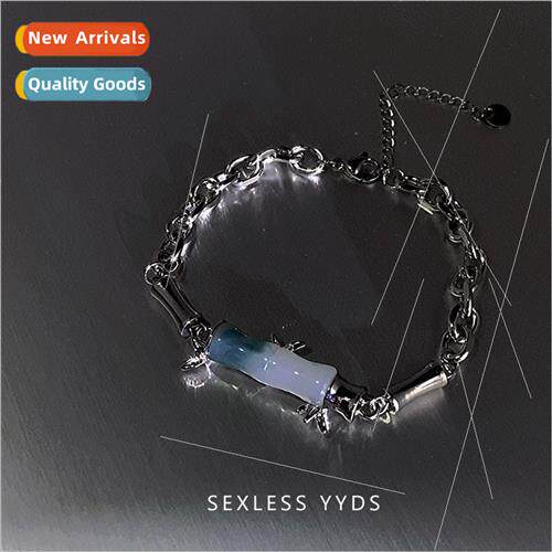 Bamboo bracelet female ns niche hjewelry female tide cool hu